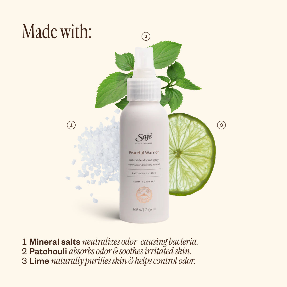 Natural Deodorant Trio